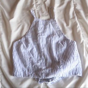 Lottie Moss Halter tank top with tie bow